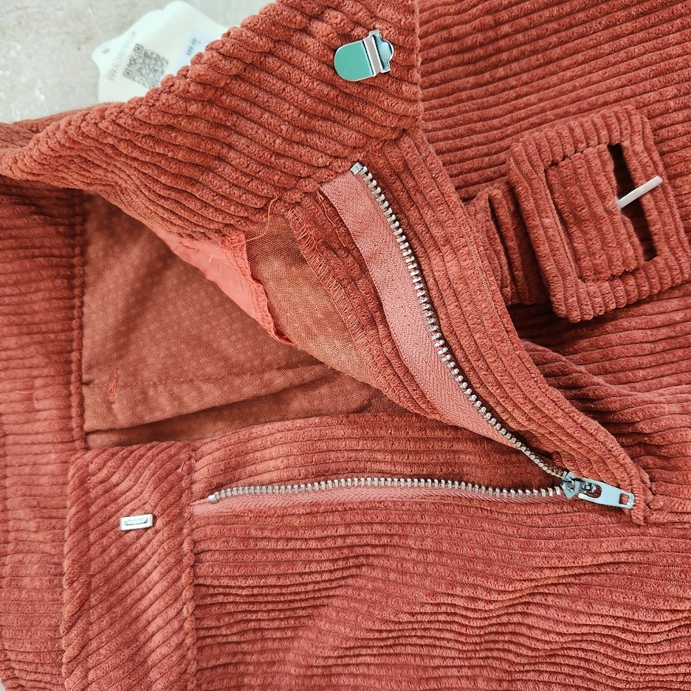 Altar'd State Corduroy Hi-Waisted Shorts - Size Small - Picture 8 of 12